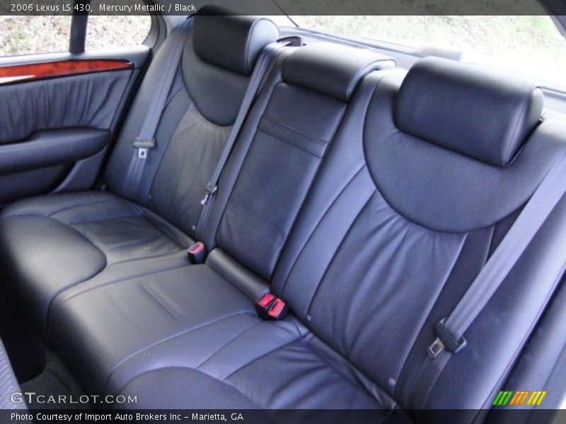 Mercury Metallic / Black 2006 Lexus LS 430