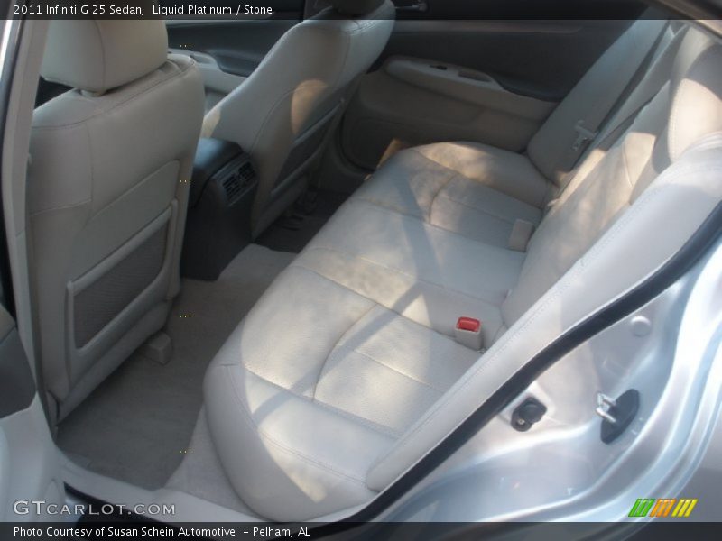 Liquid Platinum / Stone 2011 Infiniti G 25 Sedan