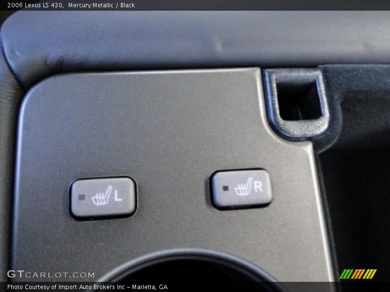 Mercury Metallic / Black 2006 Lexus LS 430