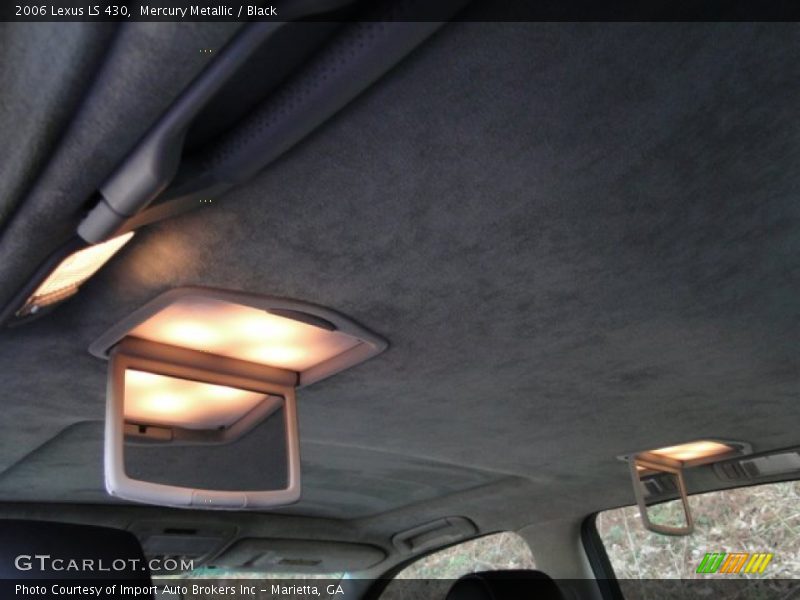 Mercury Metallic / Black 2006 Lexus LS 430
