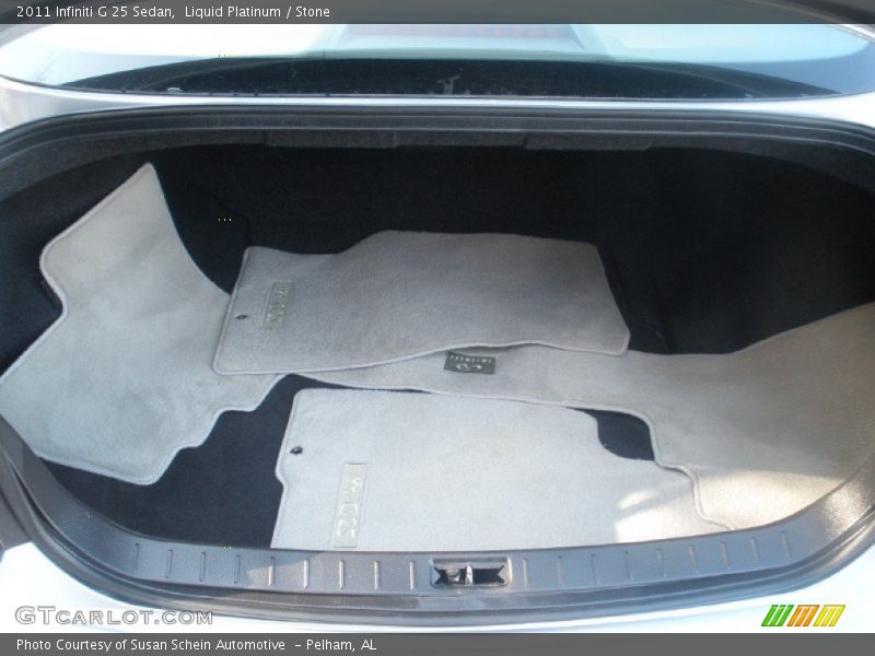 Liquid Platinum / Stone 2011 Infiniti G 25 Sedan