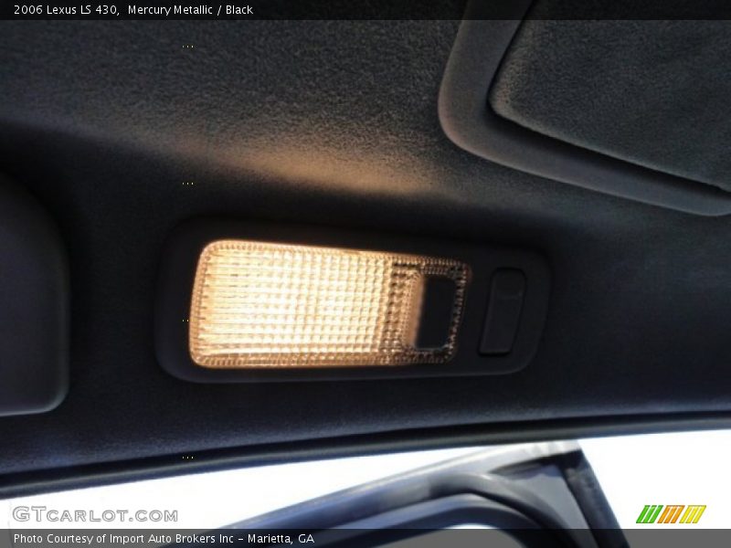 Mercury Metallic / Black 2006 Lexus LS 430