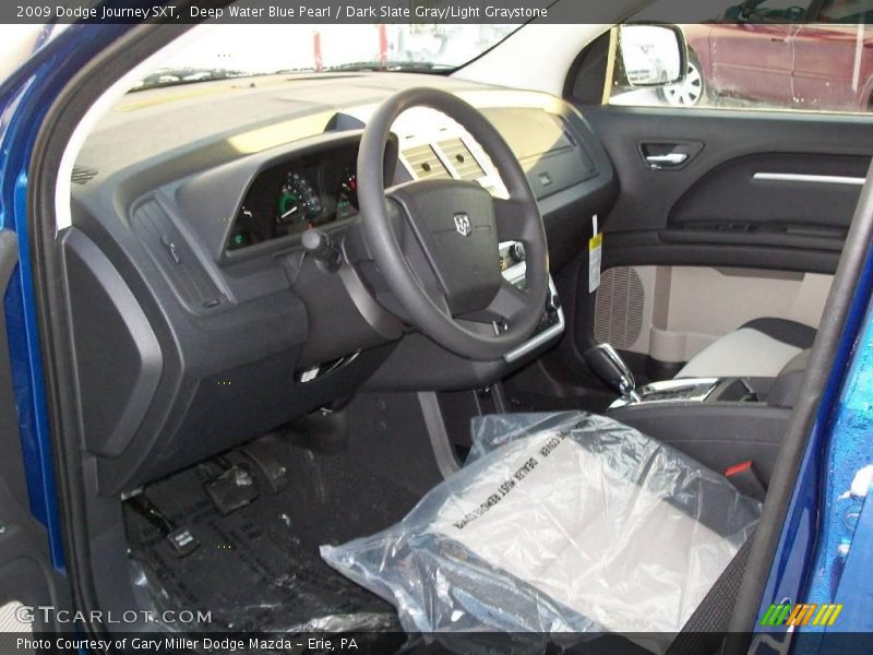 Deep Water Blue Pearl / Dark Slate Gray/Light Graystone 2009 Dodge Journey SXT