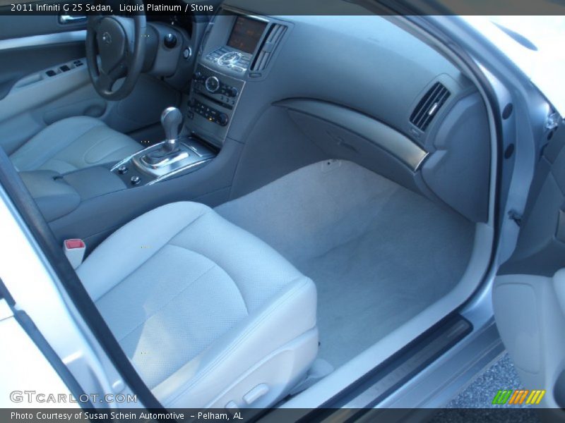 Liquid Platinum / Stone 2011 Infiniti G 25 Sedan