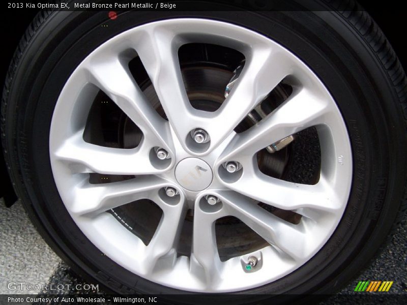 Metal Bronze Pearl Metallic / Beige 2013 Kia Optima EX