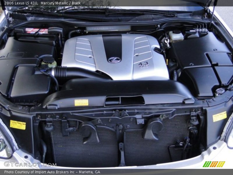  2006 LS 430 Engine - 4.3 Liter DOHC 32-Valve VVT V8