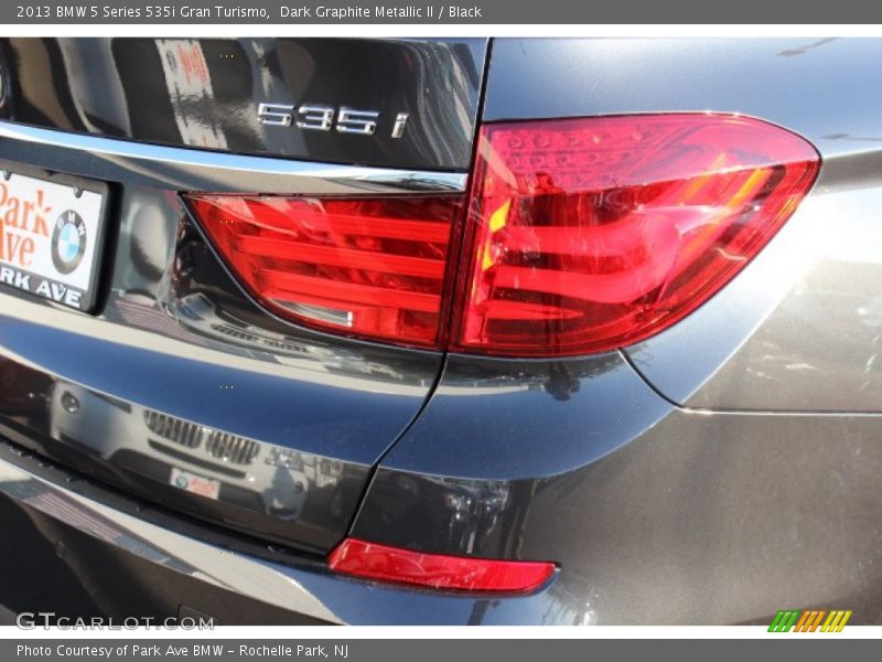 Dark Graphite Metallic II / Black 2013 BMW 5 Series 535i Gran Turismo
