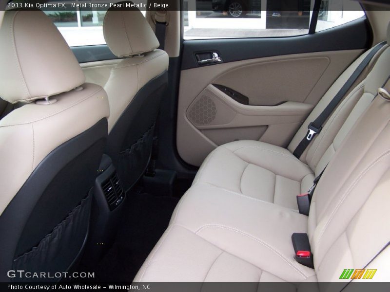 Metal Bronze Pearl Metallic / Beige 2013 Kia Optima EX