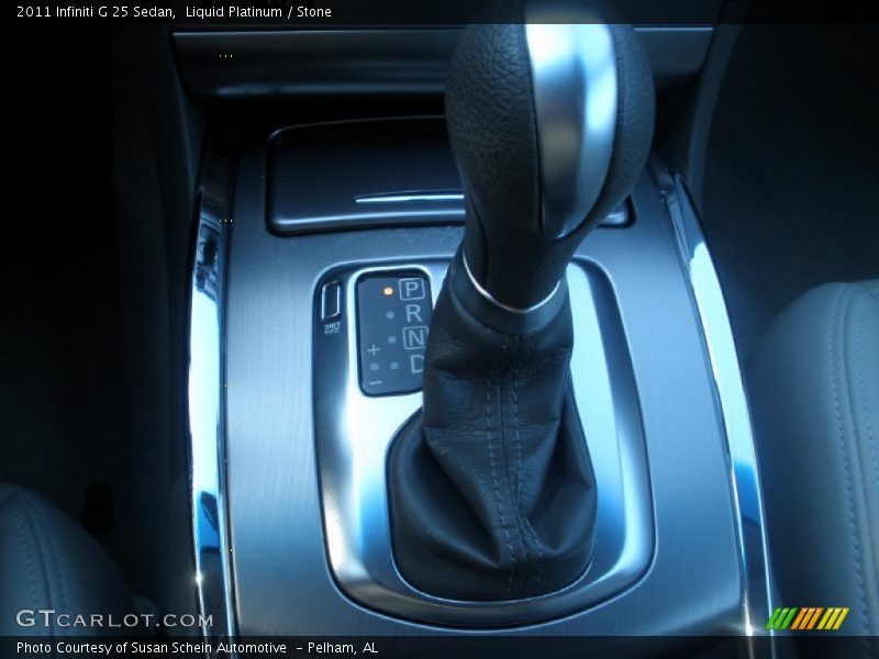 Liquid Platinum / Stone 2011 Infiniti G 25 Sedan