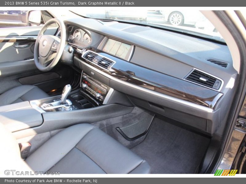 Dark Graphite Metallic II / Black 2013 BMW 5 Series 535i Gran Turismo