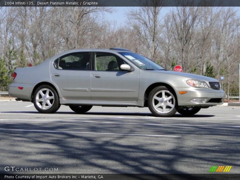 Desert Platinum Metallic / Graphite 2004 Infiniti I 35