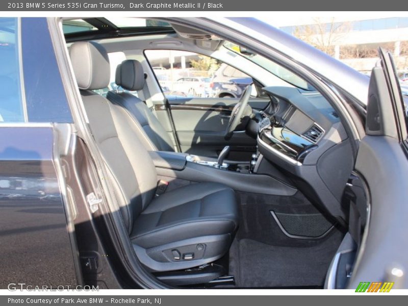 Dark Graphite Metallic II / Black 2013 BMW 5 Series 535i Gran Turismo