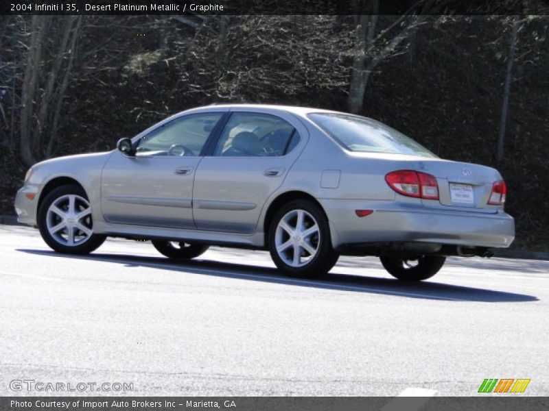 Desert Platinum Metallic / Graphite 2004 Infiniti I 35