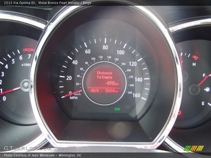 Metal Bronze Pearl Metallic / Beige 2013 Kia Optima EX