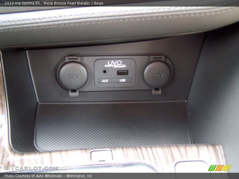 Metal Bronze Pearl Metallic / Beige 2013 Kia Optima EX