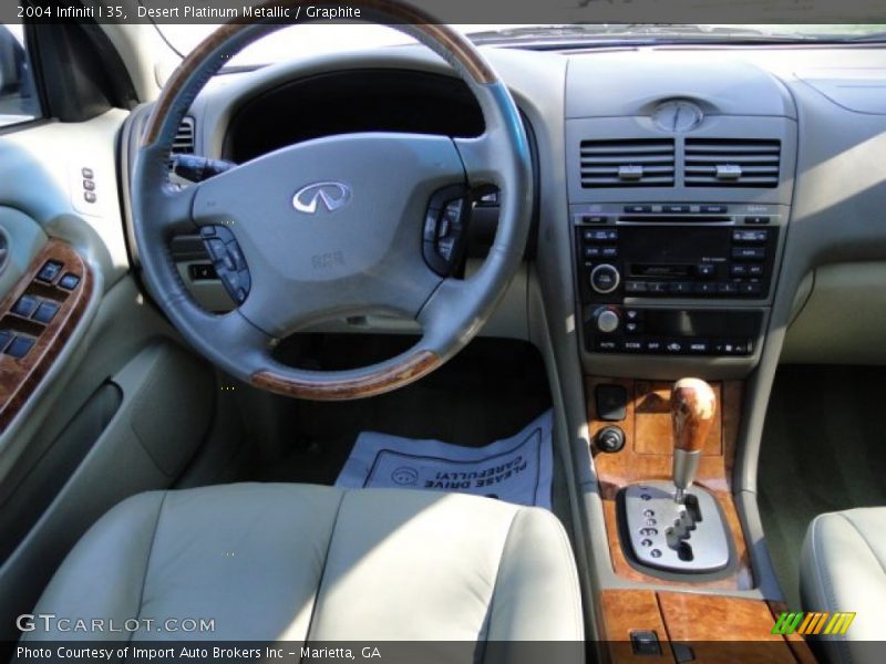 Desert Platinum Metallic / Graphite 2004 Infiniti I 35