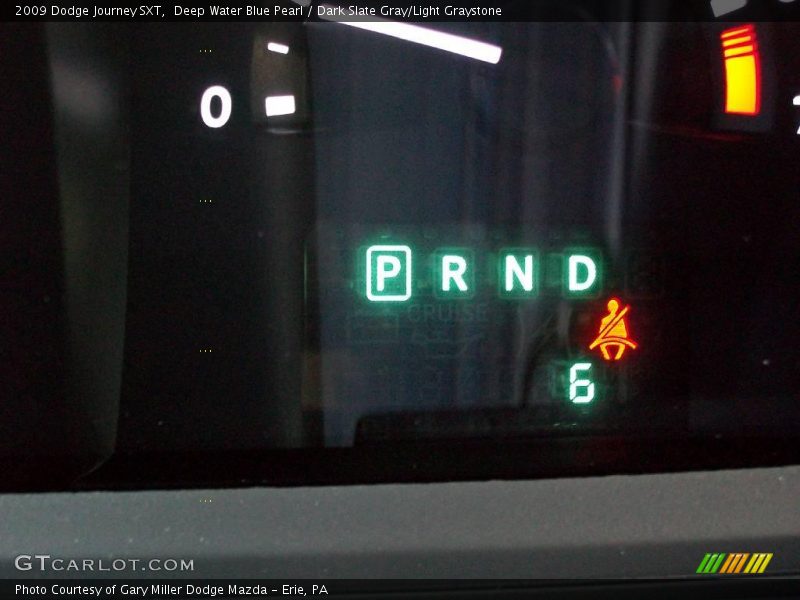 Deep Water Blue Pearl / Dark Slate Gray/Light Graystone 2009 Dodge Journey SXT