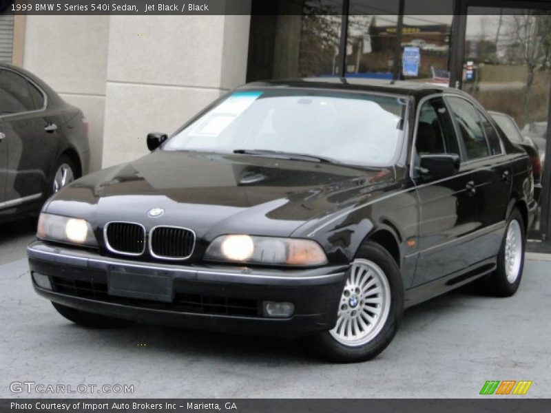 Jet Black / Black 1999 BMW 5 Series 540i Sedan