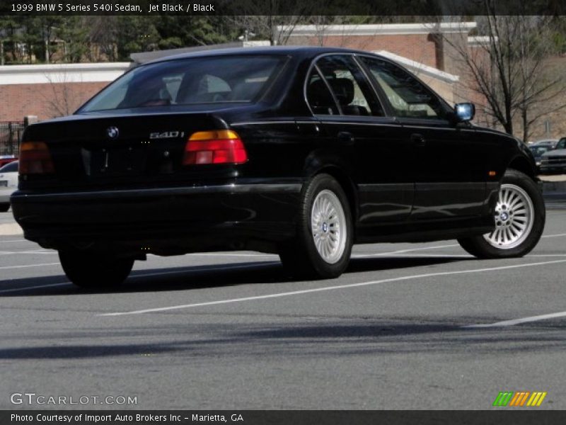 Jet Black / Black 1999 BMW 5 Series 540i Sedan