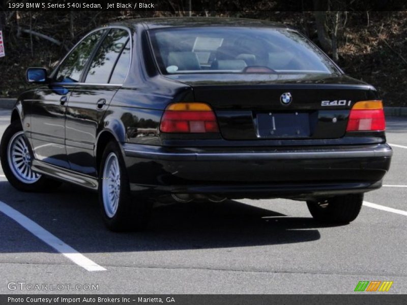 Jet Black / Black 1999 BMW 5 Series 540i Sedan