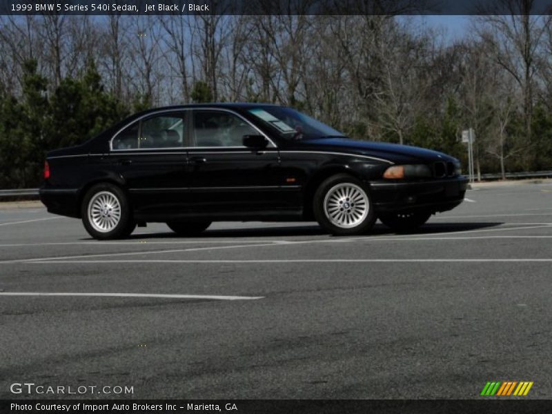 Jet Black / Black 1999 BMW 5 Series 540i Sedan