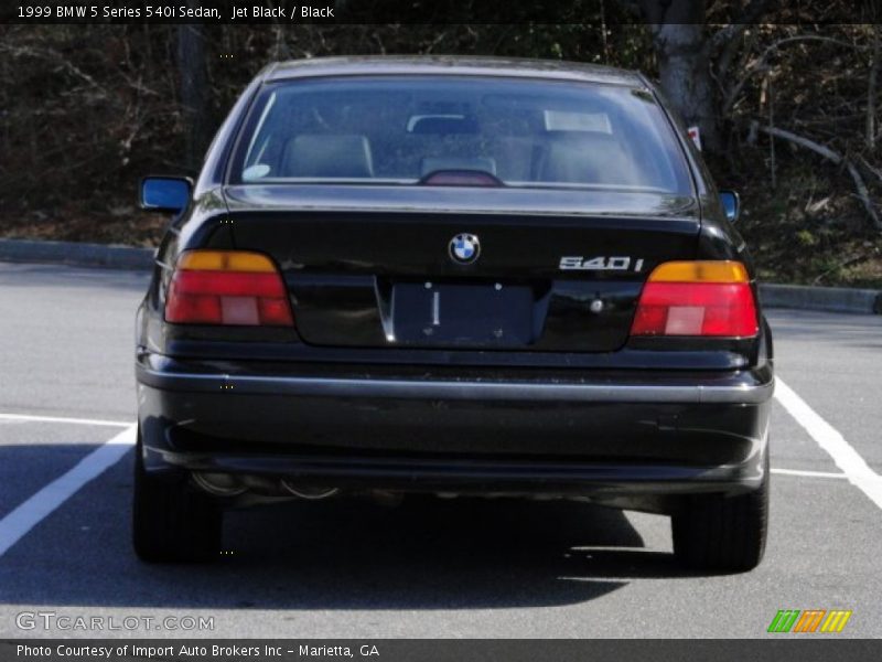 Jet Black / Black 1999 BMW 5 Series 540i Sedan