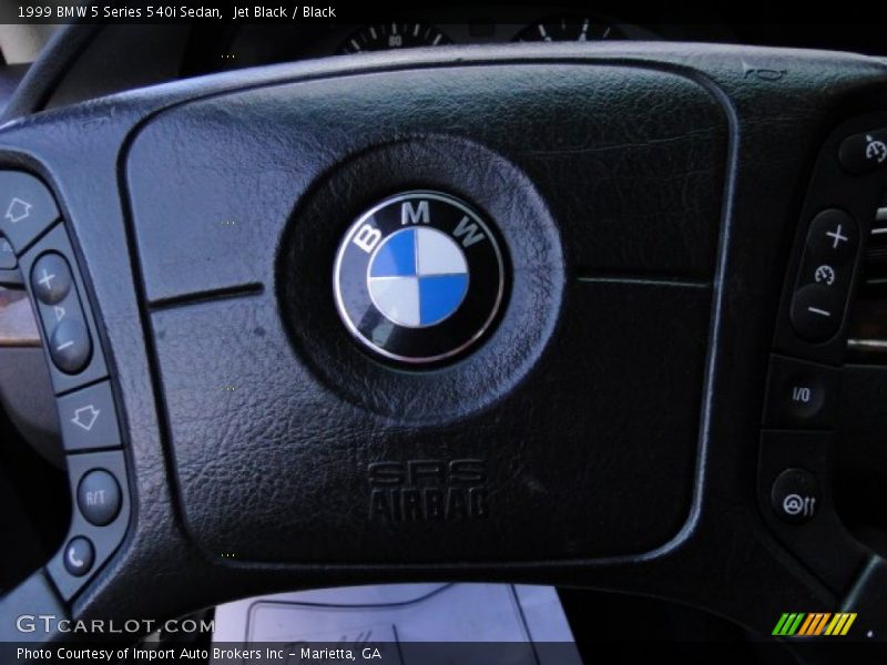 Jet Black / Black 1999 BMW 5 Series 540i Sedan