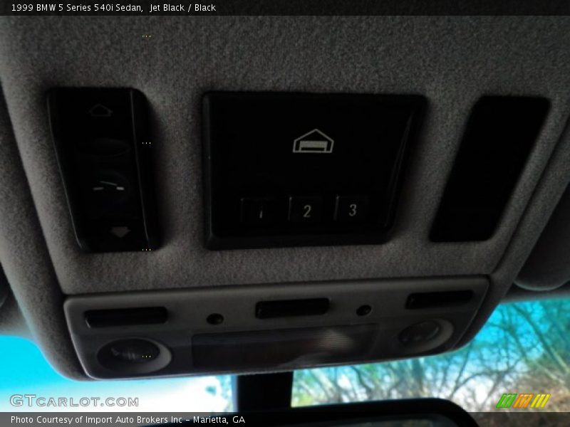 Jet Black / Black 1999 BMW 5 Series 540i Sedan