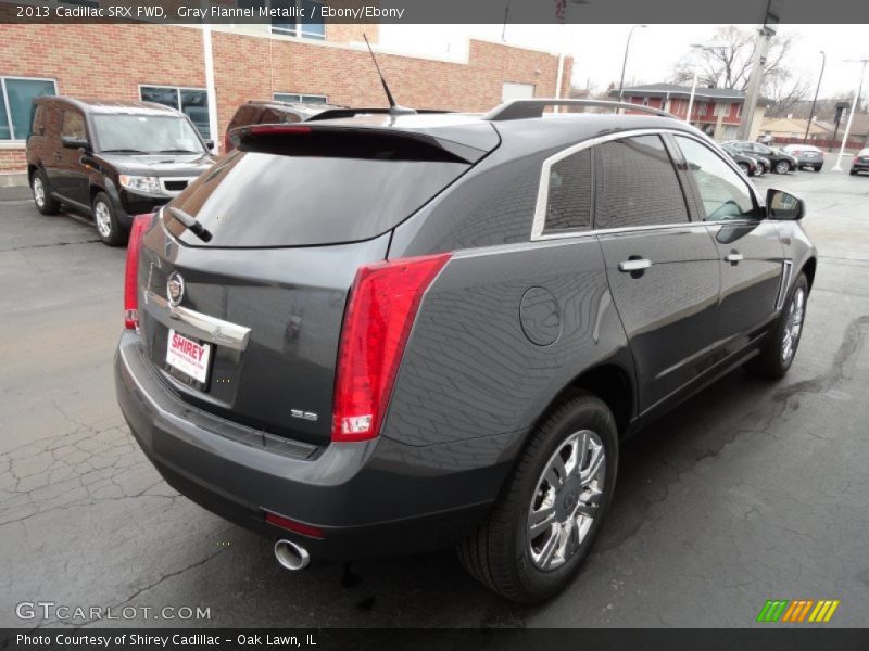 Gray Flannel Metallic / Ebony/Ebony 2013 Cadillac SRX FWD