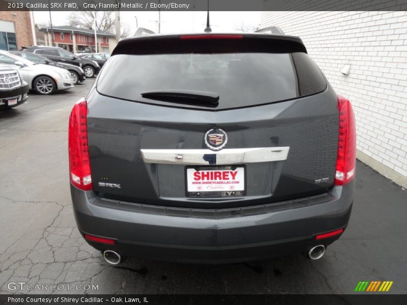 Gray Flannel Metallic / Ebony/Ebony 2013 Cadillac SRX FWD