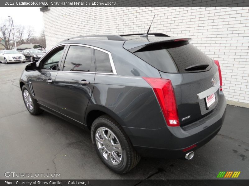 Gray Flannel Metallic / Ebony/Ebony 2013 Cadillac SRX FWD