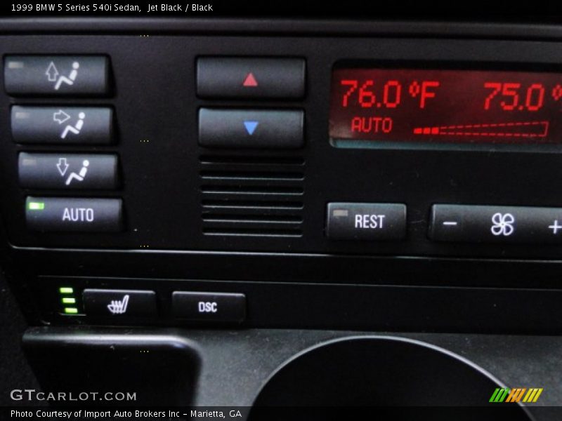 Jet Black / Black 1999 BMW 5 Series 540i Sedan
