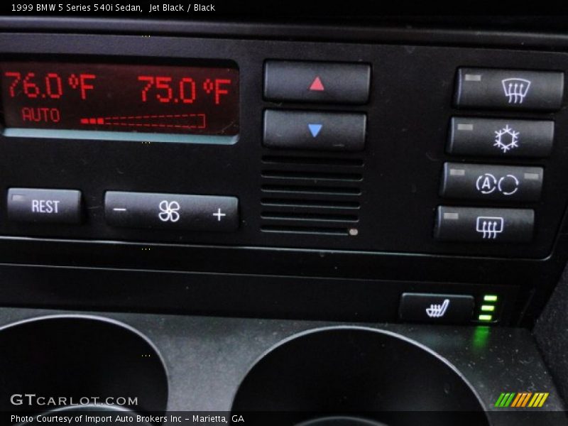 Jet Black / Black 1999 BMW 5 Series 540i Sedan