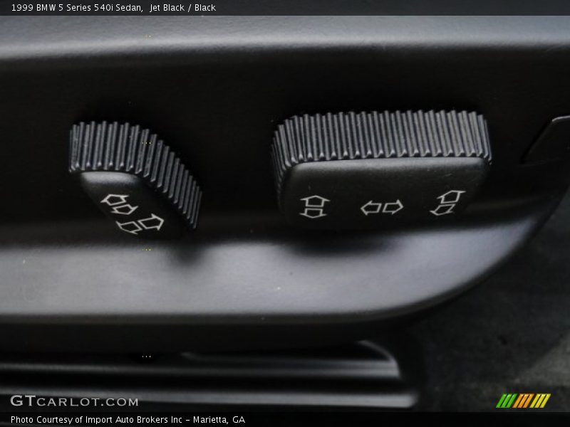 Jet Black / Black 1999 BMW 5 Series 540i Sedan