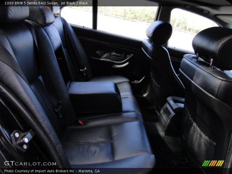 Jet Black / Black 1999 BMW 5 Series 540i Sedan