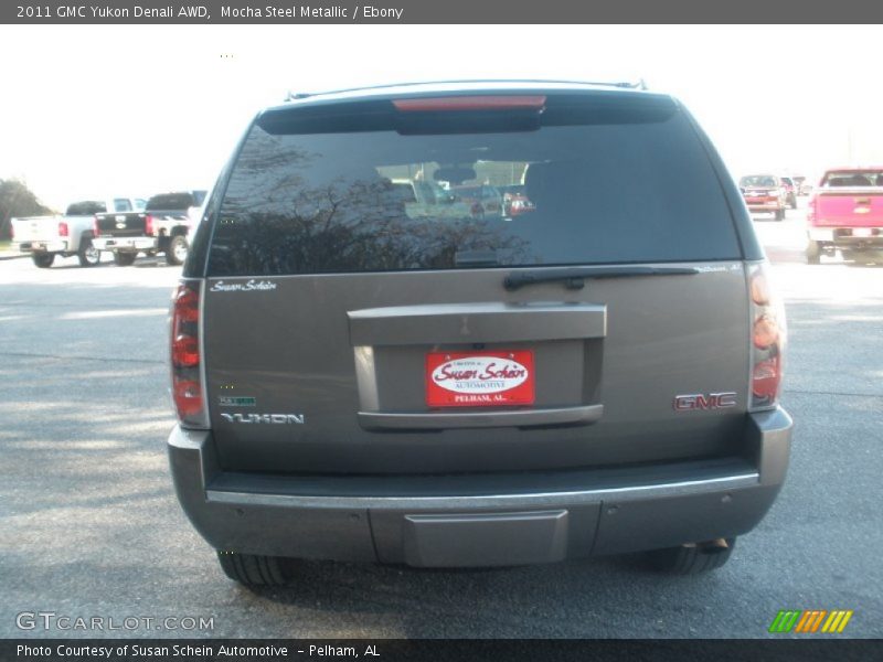 Mocha Steel Metallic / Ebony 2011 GMC Yukon Denali AWD