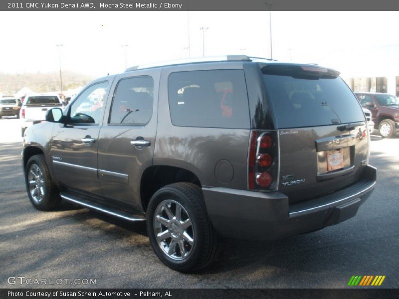 Mocha Steel Metallic / Ebony 2011 GMC Yukon Denali AWD