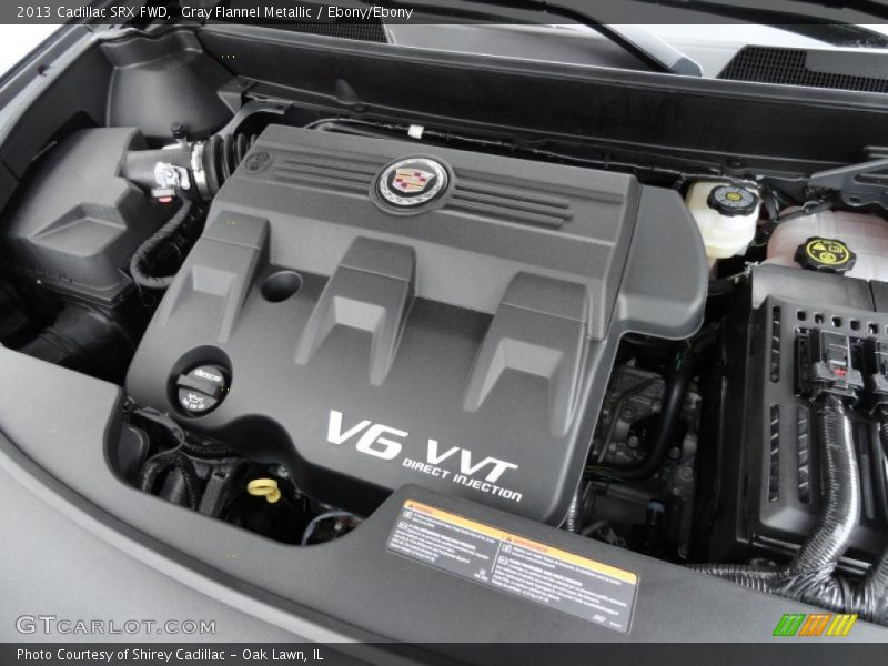  2013 SRX FWD Engine - 3.6 Liter SIDI DOHC 24-Valve VVT V6