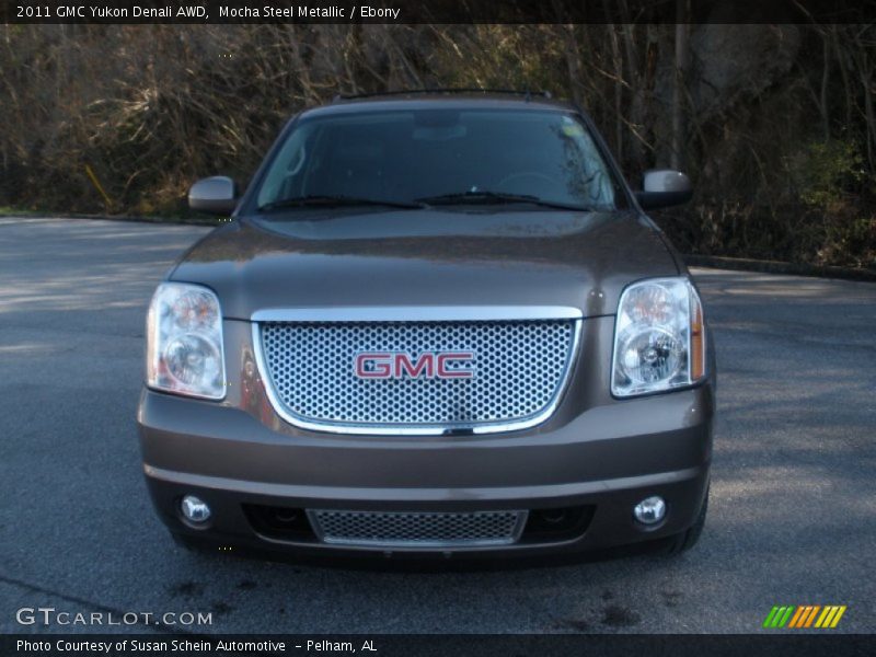 Mocha Steel Metallic / Ebony 2011 GMC Yukon Denali AWD