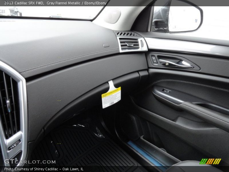 Gray Flannel Metallic / Ebony/Ebony 2013 Cadillac SRX FWD