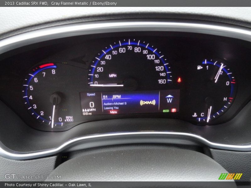  2013 SRX FWD FWD Gauges