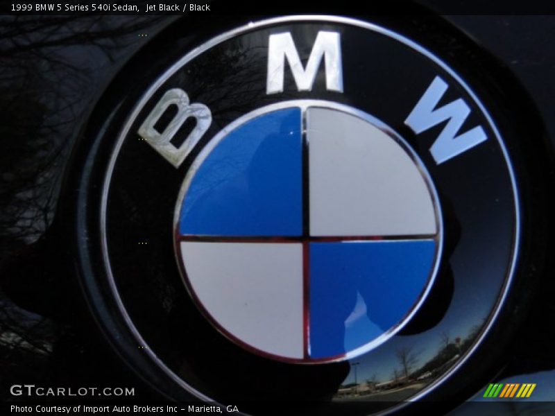 Jet Black / Black 1999 BMW 5 Series 540i Sedan