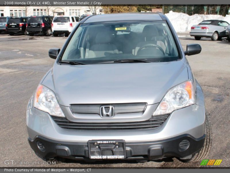 Whistler Silver Metallic / Gray 2008 Honda CR-V LX 4WD