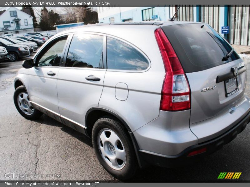 Whistler Silver Metallic / Gray 2008 Honda CR-V LX 4WD