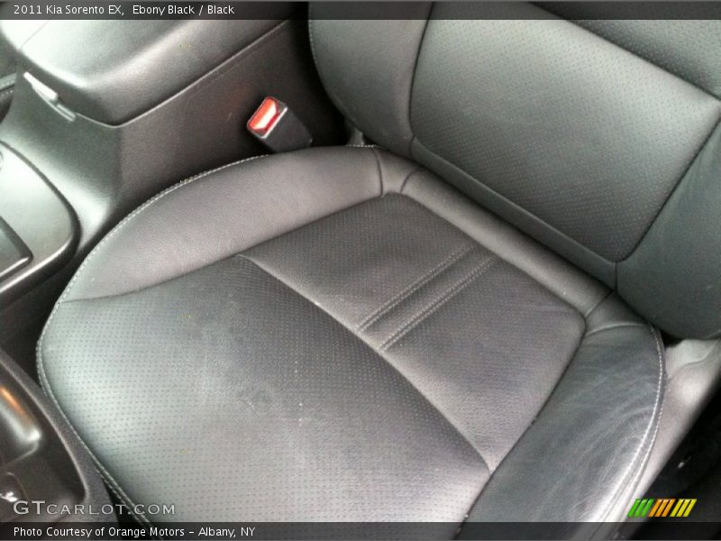 Ebony Black / Black 2011 Kia Sorento EX