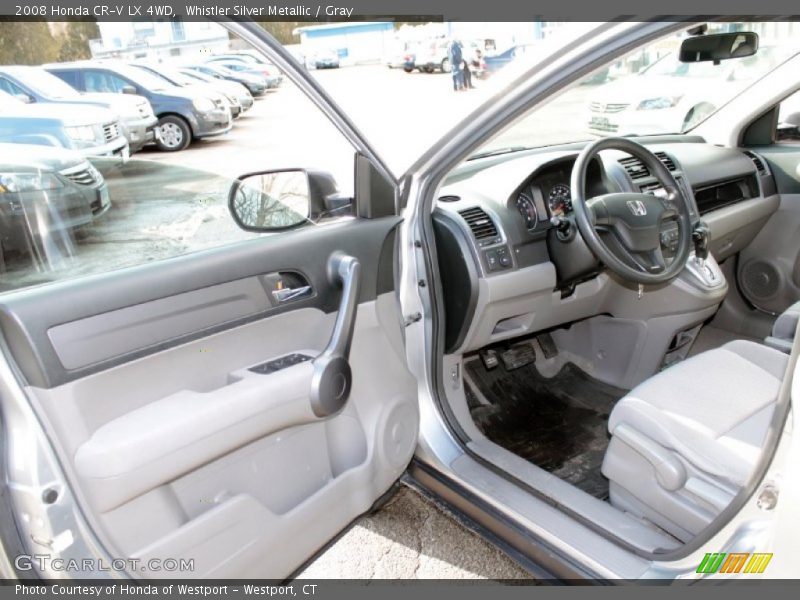  2008 CR-V LX 4WD Gray Interior