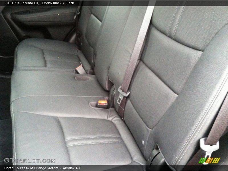 Ebony Black / Black 2011 Kia Sorento EX