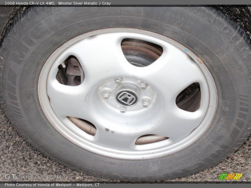Whistler Silver Metallic / Gray 2008 Honda CR-V LX 4WD