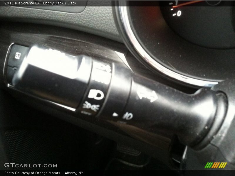 Ebony Black / Black 2011 Kia Sorento EX