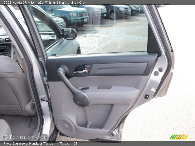 Whistler Silver Metallic / Gray 2008 Honda CR-V LX 4WD